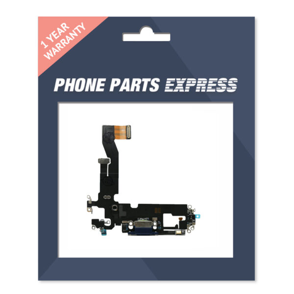 iPhone 12 Charging Port Flex WITH BOARD  BLUE