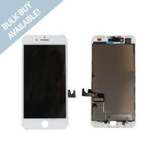 iphone 7 plus lcd with backplate  white  platinum INCELL QUALITY