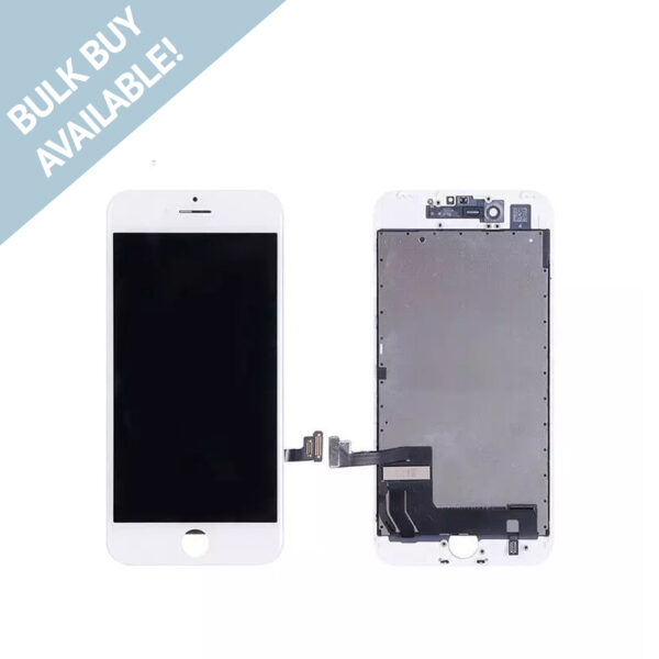 iPhone 8 Plus LCD and Digitizer  White  Platinum LD