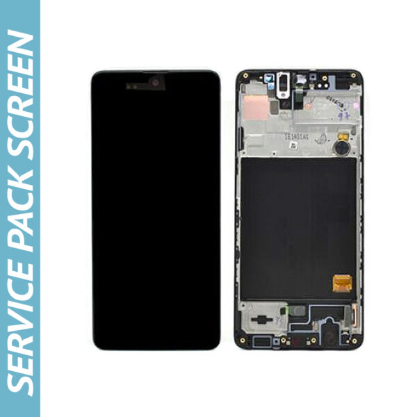 Genuine Samsung Galaxy A51 (A515F) LCD And Touchpad In Black  Part No: GH82-21669A