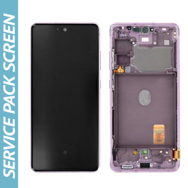 Genuine Samsung SM-G781 Galaxy S20 FE 5G LCD Display / Screen + Touch  Cloud Lavender  Part no: GH82-24214C