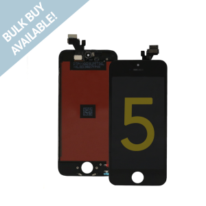 iPhone 5 5G LCD and Digitizer in Black Standard