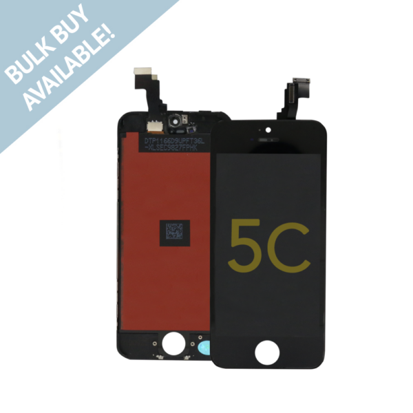 iPhone 5C LCD and Digitizer in Black Standard