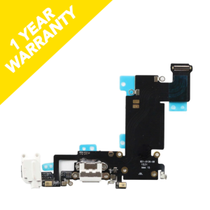 iPhone 6S Plus Charging Flex  White  Standard Quality