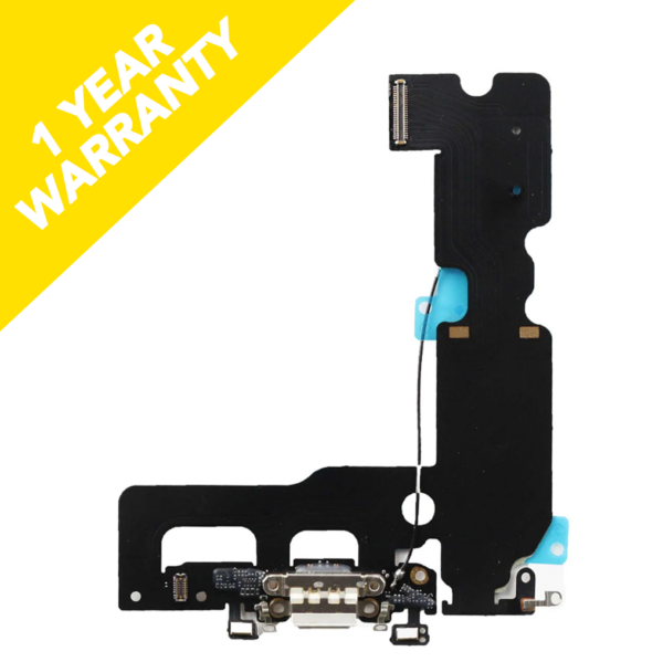 iPhone 7 Plus Charging Flex  White  Standard Quality