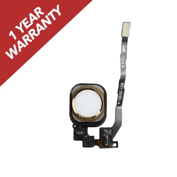 iPhone SE Home Button Flex Complete  Gold