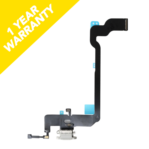 iPhone XS Charging Flex  White  Standard Quality