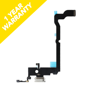 iPhone XS Max Charging Flex  White  Standard Quality