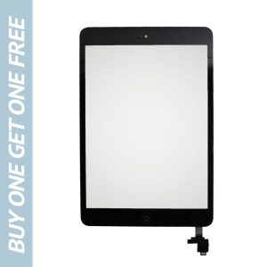 iPad Mini 1/2 Digitizer  Black  Standard Quality