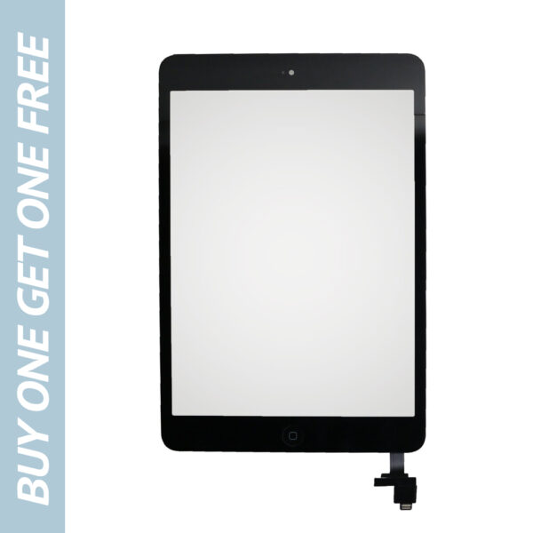 iPad Mini 1/2 Digitizer  Black  Standard Quality
