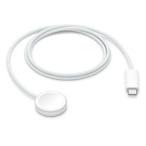 Genuine Apple Watch Magnetic Fast Charger to USB-C Cable (1m)  White  Bulk