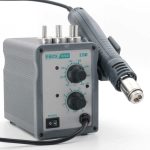 Quick 858 Soldering Station Hot Air Gun BGA Rework Station SMD