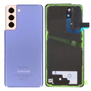 Genuine Samsung SM-G991 Galaxy S21 5G Back / Battery Cover  Phantom Violet  Part No: GH82-27262B