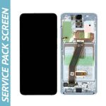 Genuine Samsung SM-G980/G981 Galaxy S20 4G/5G LCD Display / Screen + Touch  Cosmic Grey  Part no:GH82- 22131A / GH82- 22123A