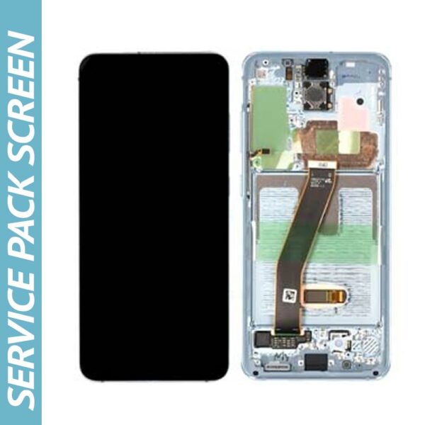 Genuine Samsung SM-G980/G981 Galaxy S20 4G/5G LCD Display / Screen + Touch  Cosmic Grey  Part no:GH82- 22131A / GH82- 22123A