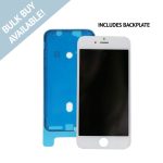 IPHONE 6S COMPLETE LCD & DIGITIZER  WHITE  PLATINUM INCELL QUALITY ( With Backplate)