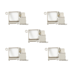 iPhone 5S Earpiece Plate / Bracket  5 Pcs