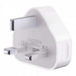 Usb Mains Plug Full CE Approved 3 Pin Mains Charger  White