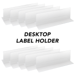 Desktop Label Holders  Pack of 10