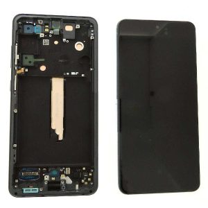 Genuine Pull ˜Grade B™ SamsungSM-G990 Galaxy S21 FE LCD Display / Screen + Touch  Grey- Part: GH82-26414A